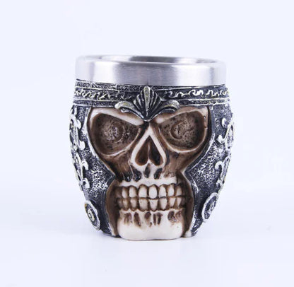 3D Skull Wine Glass, Skull Cup, Drinking Glass