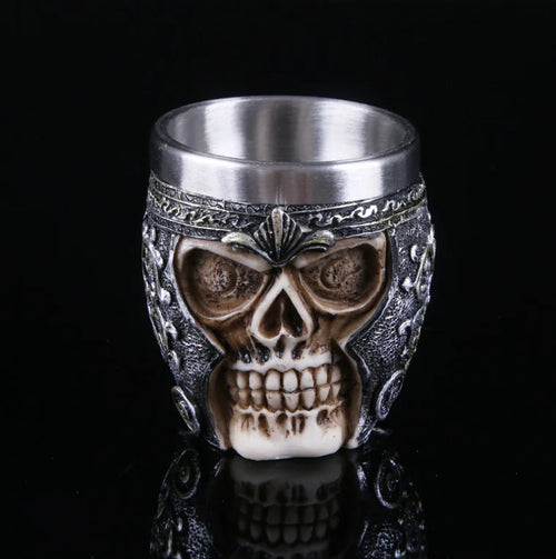 3D Skull Wine Glass, Skull Cup, Drinking Glass