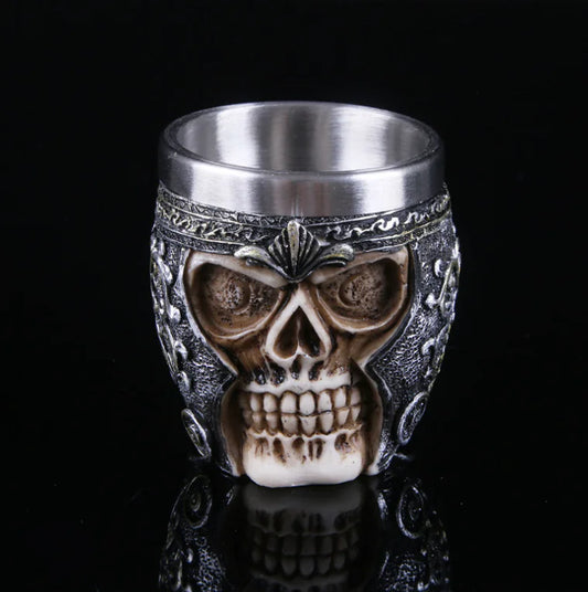 3D Skull Wine Glass, Skull Cup, Drinking Glass